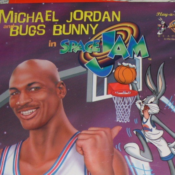 MICHAEL JORDAN BUGS BUNNY SPACE JAM BOOK - Picture 12 of 16